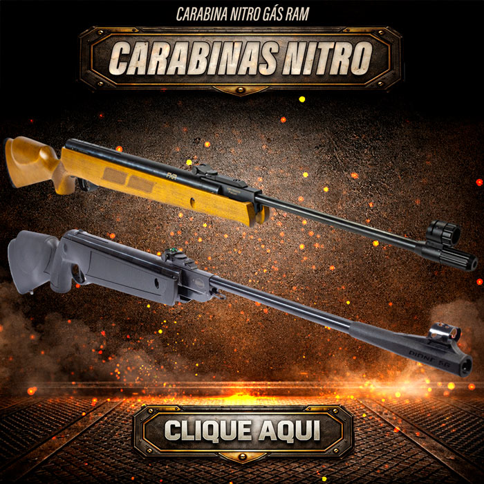 Carabina Nitro Gás Ram